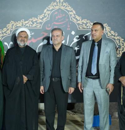 بەڕێوەچوونی ڕێوڕەسمی تایبەتی یادکردنەوەی تاسوعا و عاشورای حسینی لە سەرکونسوڵگەریی کۆماری ئیسلامیی ئێران لە سلێمانی
